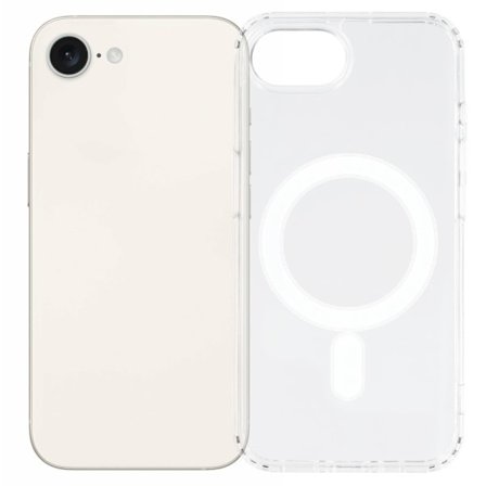 SKALO iPhone 16e Clear TPU Cover - Gennemsigtig