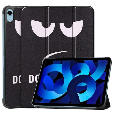 Apple iPad 10.9 2022 Slim fit tri-fold fodral - Don't Touch