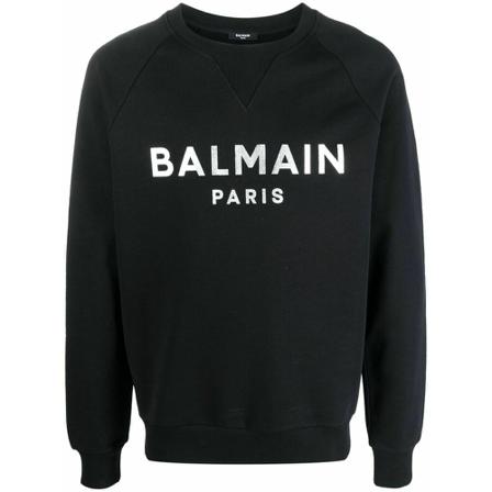 Balmain - Tröjor - Svart - Herr - Storlek: S, Herr, Storlek: S