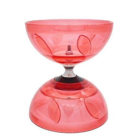 Diabolo Sæt Triple Kugleleje Kobling Matchende Farvede Fiber Håndpinde, Diablo Snor & Taske - Perfekt