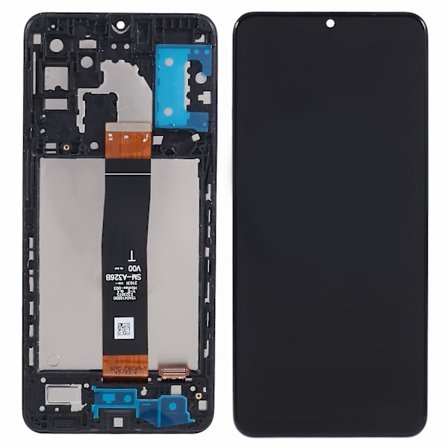Til Samsung Galaxy A32 5G A326B Grade C LCD Skærm og Digitizer Samling + Ramme Udskiftningsdel
