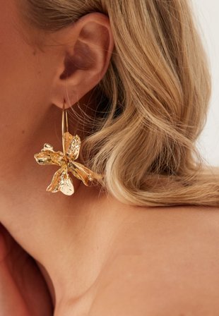 Pilgrim-Dream Hoops Gold-plated-Onesize