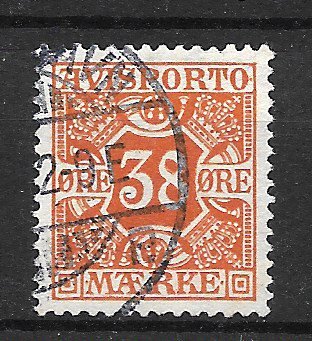 Danmark 1915 - AFA 18 - Stemplet