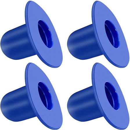 4 stk. INTEX Swimmingpool Fittings Rørholder Poolvæg Ventilprop Filterportprop Blød læderprop