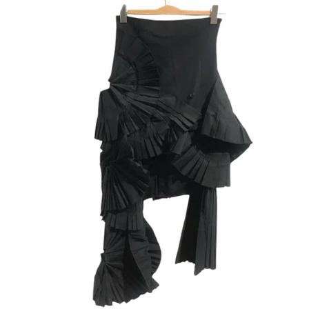Jacquemus Pre-owned Pre-ownedStofbottoms Sort, Dame Vintage Nederdele