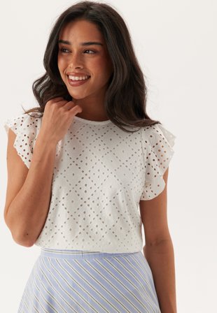 VERO MODA Vmtassa Sl Frill Top Klær