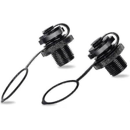 2 kpl Kajakki Intex Kumiveneen Vaihto Yksisuuntainen Ilmatäyttö Veneen Kierrettävät Ilmatulpat