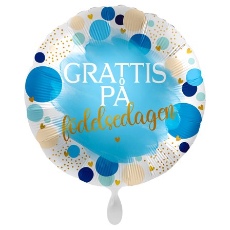 Grattis På Födelsedagen Ilmapallo Lucky Birthday