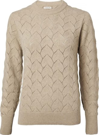 Chevalier Women ́s Eden Knitted Sweater Women long-sleeved sweaters Beige 44W