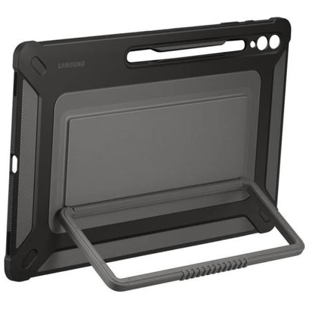 Galaxy Tab S9 Ultra Case Military Standards med Kickstand Original Samsung Black Svart