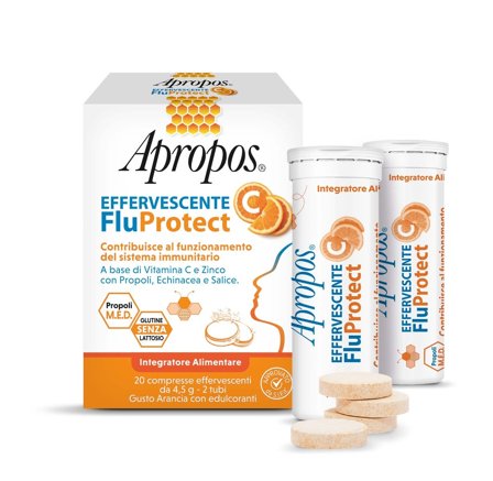 Apropos Fluprotect Effervescente C 20 Compresse: Protezione e