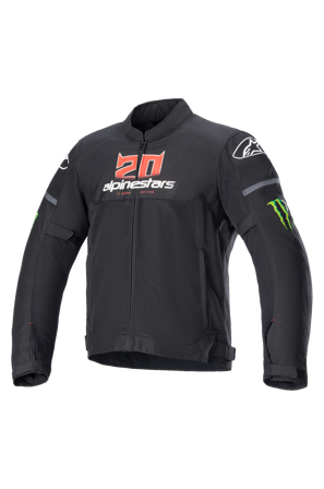 Alpinestars FQ20 T-SPS Air Monster MC Jacka Svart/Vit/Ljusröd XL