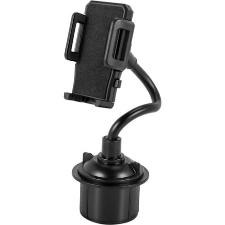 Universal bil justerbar svanehals kopholder base til mobiltelefon