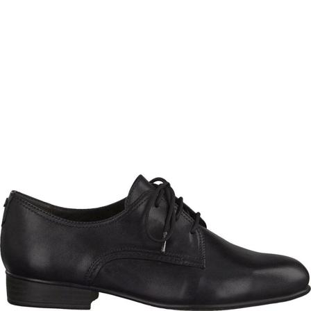Tamaris, Laced Shoes Czarny, Kobieta, Rozmiar: 38 EU