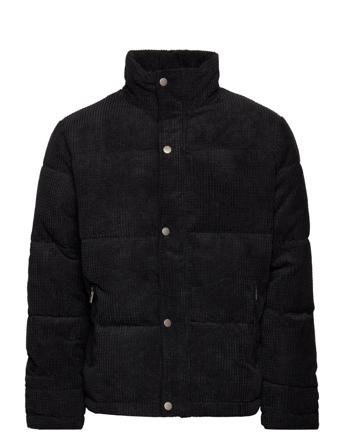 Rralabama Jacket Vuorillinen Takki Topattu Takki Musta Redefined Rebel