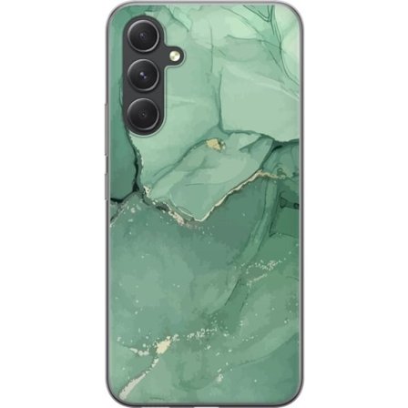 Kompatibel Mobilcover til Samsung Galaxy S24 FE Grøn Marmor