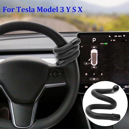 Motvikts Autopilotvikt för Tesla Model 3 Y S X Bilstyrningshjulsförstärkare Fsd Buddy Automatisk Assisterad Vikt Justerbar