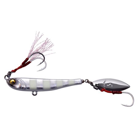 Megabass Makippa, 20g - Glow Zebra