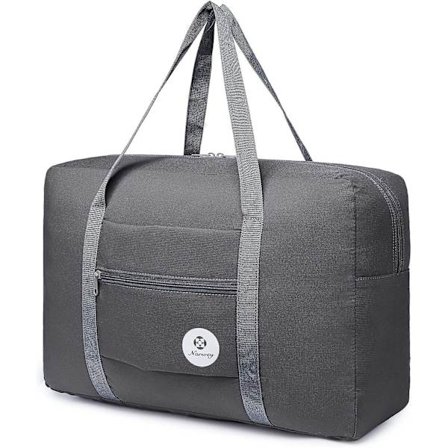 Til flyselskaber Under Sædet Kabinetaske 45x36x20 Sammenfoldelig Rejsetaske Duffel Bag Holdall Tote Håndbagage Overnatning Til Kvinder Og Mænd 25l