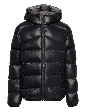 Ch.girls Down Jkt Black Colmar