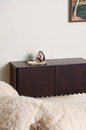 Jotex - Väggskåp 80 Cm MDF Brunsvart NYPEN - Köp Skåp & Vitrinskåp hos Jotex