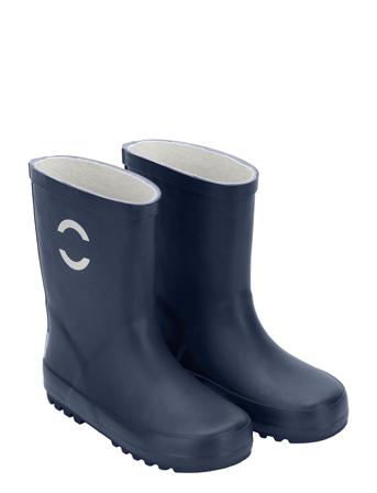 Wellies - Solid Shoes Rubberboots High Rubberboots Unlined Rubberboots Navy Mikk-Line