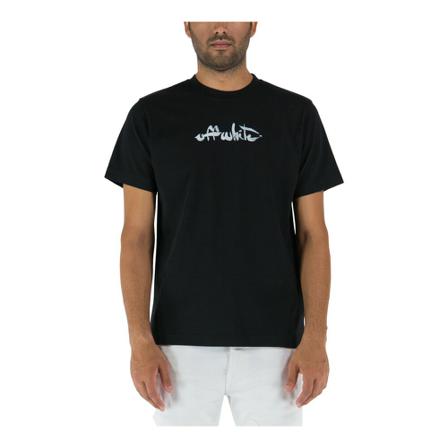 Off White T-Shirts Sort, Herre