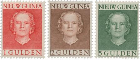 Hollandsk Ny Guinea 1950-1952 - NVPH 19-21 - Ubrugt