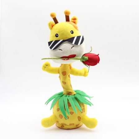 Dansande kaktus kan prata kannibal svamp leksak förtrollande blomma kan gunga sandskulptur leksak (gräs kjol hjort)