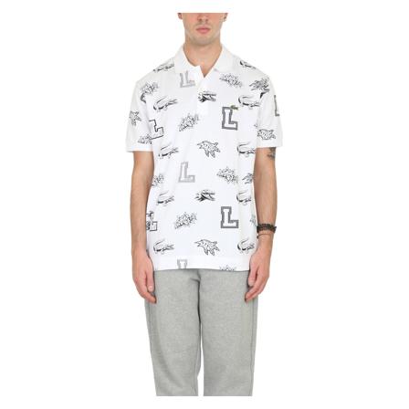 Lacoste Polo Shirts , Wit , Heren , Maat: L