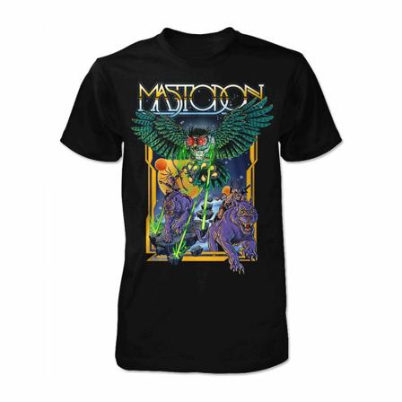 Mastodon Space Owl T-shirt XXL