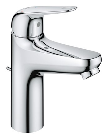 Grohe Swift 24328001 Tvättställsblandare lyft-upp, M-size, krom Kallstart, Energy Saving, Badrum