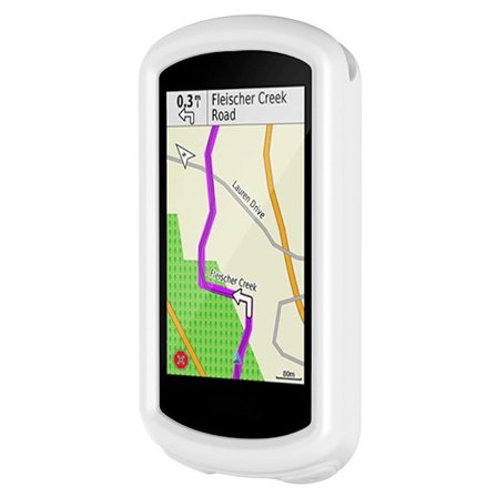 Garmin Edge 1030 Plus / 1030 silikonisuojus - Valkoinen