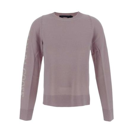 Canada Goose, Round-neck Knitwear Roze, Dames, Maat:M