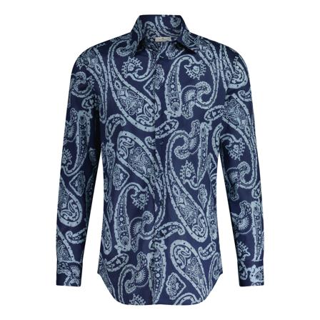 Etro, Casual Shirts Niebieski, Mężczyzna, Rozmiar: 6XL