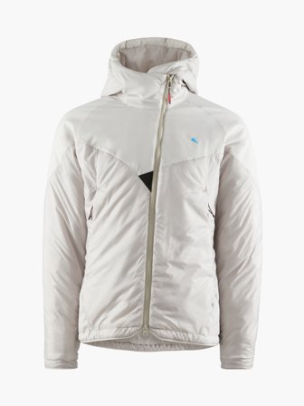Klättermusen Alv Kapuzenjacke Herren - Silver Creme - Men's - M