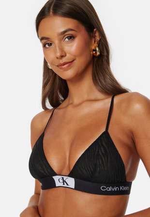 Calvin Klein Unlined Triangle UB1 Black Klær