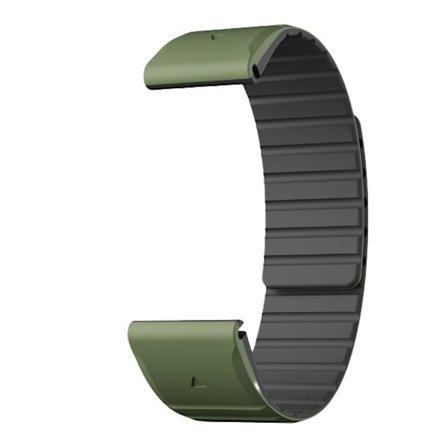 Garmin Fenix-armband, magnetiskt silikonarmband för Garmin-klockor kompatibelt med Fenix 8/7/6/5