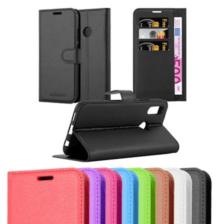 Huawei P20 LITE 2018 / NOVA 3E Cover Case Case - med kortplatser och stativfunktion