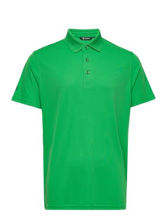 Mens Cray Drycool Polo Polos Short-sleeved Vihreä Abacus