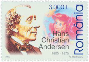 Rumænien - H.C. Andersen - Postfrisk frimærke