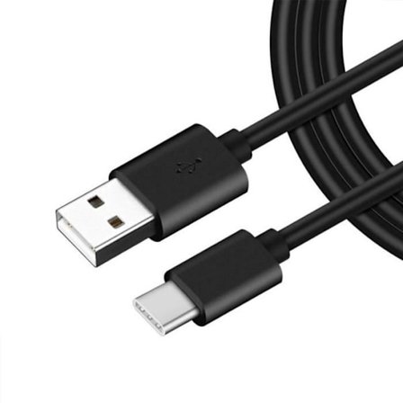 USB Typ-C-kabel - E.F.CONNECTION - 1 Meter - Svart - Kompatibel med Xiaomi 15 14 13 12, 11, Redmi Note 11/12/13/14