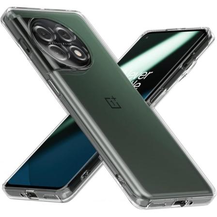 OnePlus 11 stødabsorberende blødt etui Enkelt Transparent