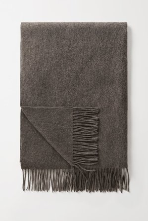 Soft Goat - Woven Scarf - Schal aus Kaschmir - One Size - Wood