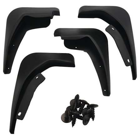 Støbte mudderklapper til Ford Fiesta Mk7 2009 - 2017 Mudflaps Sprøjteskærme Mudguards 2010 2011 2012 20