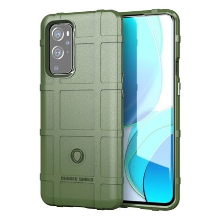 Rugged Shield Etui OnePlus 9 Pro - Grønn
