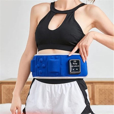 Cellulite massage elektrisk mave slankebælte vægttab rygmassage til muskuløs kropsfedtforbrændingsstimulator kropsmassager