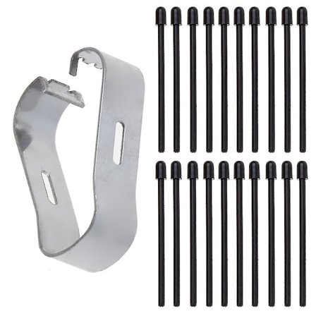 Touch Stylus Point Tips Nibs Med Metallklämma För Lamy Al-star Emr Stylus Pen(20Pcs)