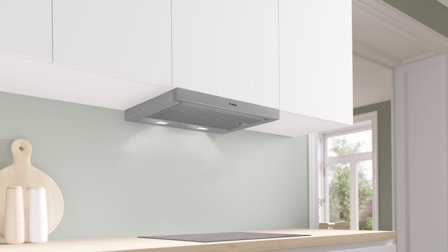 Bosch DFM064W54 Spisfläkt utdragbar, 60 cm, serie 2, Ventilation