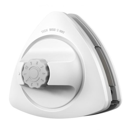 LUNAVO Ikkunanpesin 5-35 mm Magneettisäätö 10 tasoa Kaksipuoleinen magneettinen ikkunanpesin turvaketjulla